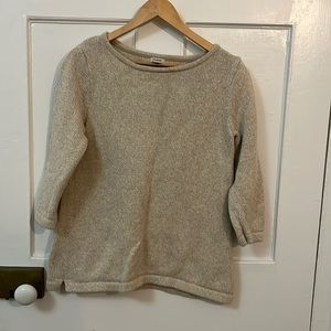 L.L. Bean Boat Neck Sweater Size XL